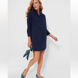 Tuckernuck Pomander Place French Navy Polly Dress